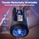 Blowjoblove™ Leten- Thunder fleischiger teleskopischer vibrierender automatischer männlicher Masturbator Blowjob Stroker