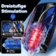 Blowjoblove™ Leten- Thunder fleischiger teleskopischer vibrierender automatischer männlicher Masturbator Blowjob Stroker
