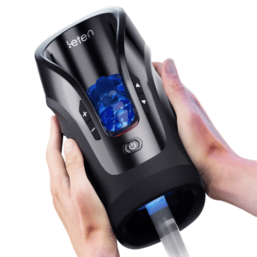 Blowjoblove™ Leten- Thunder fleischiger teleskopischer vibrierender automatischer männlicher Masturbator Blowjob Stroker