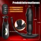 Blowjoblove™ SAUL 3 teleskopischer 10 Vibrations Doppel-Penisring Prostata Vibrator