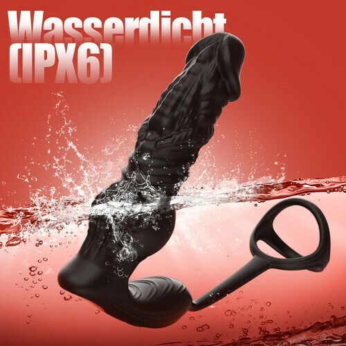 Blowjoblove™ Upgrade des schnell stoßenden 6-in-1-Prostatamassagegeräts mit Fernbedienung und APP