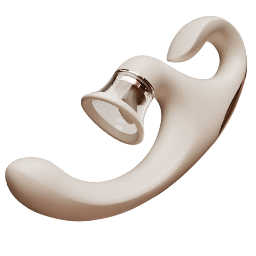 Blowjoblove™ Sweetie Fox - Klitorisstimulationsvibratoren mit Zungenlecken Saugvibration