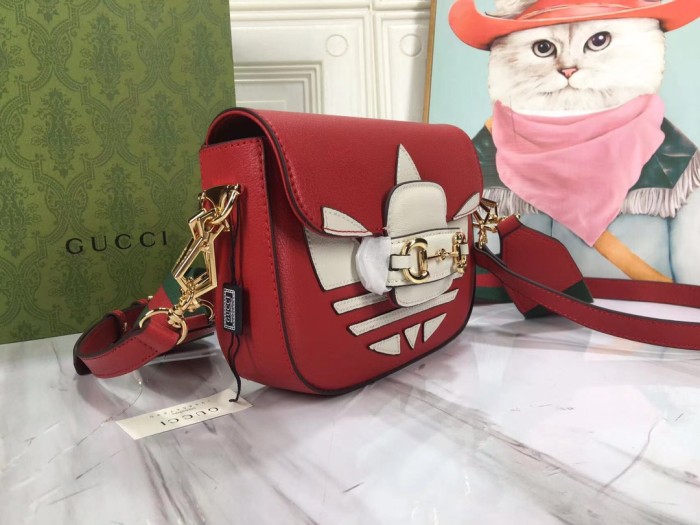 GUCCI ＆ Adidas horsebit mini bag 658574