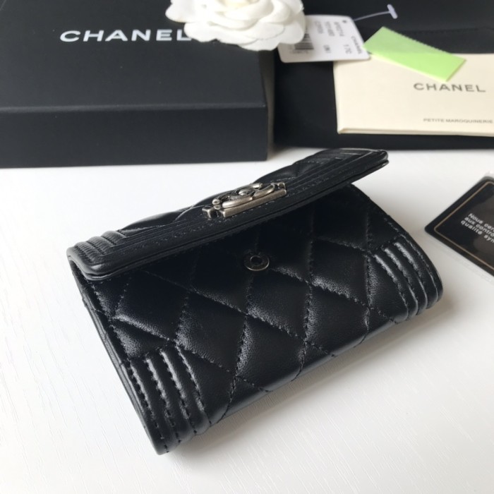 CHANEL BOY CHANEL FLAP CARD HOLDER