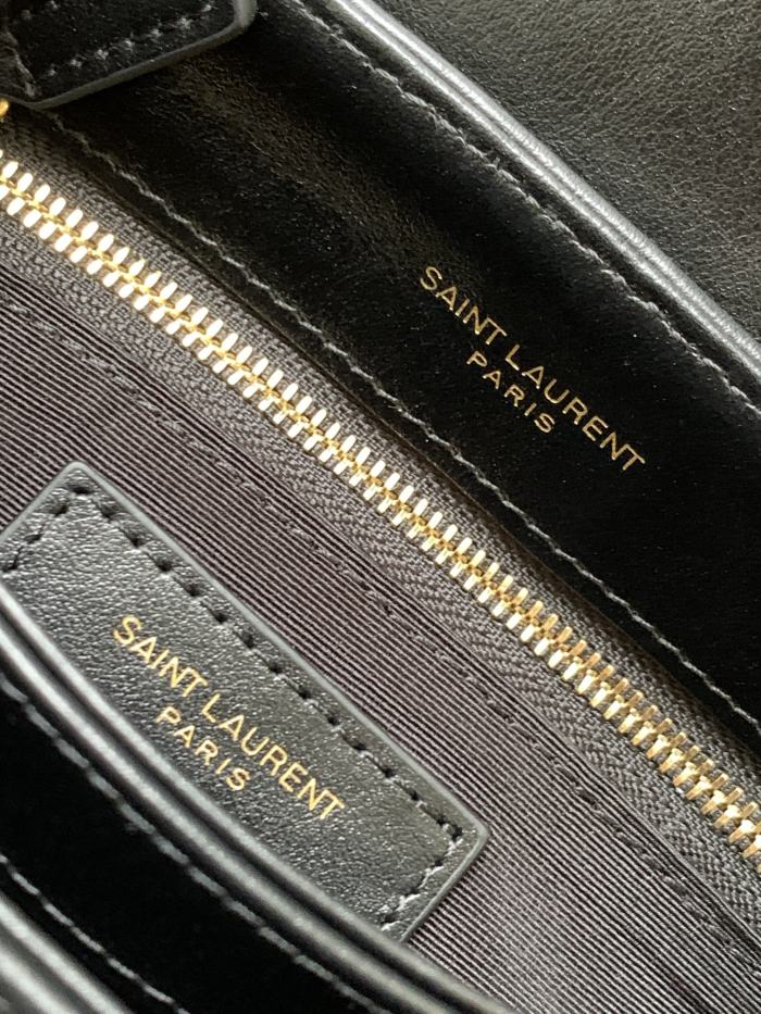 YSL LOULOU TOY STRAP BAG IN MATELASSÉ Y LEATHER 467072 20CM top quality