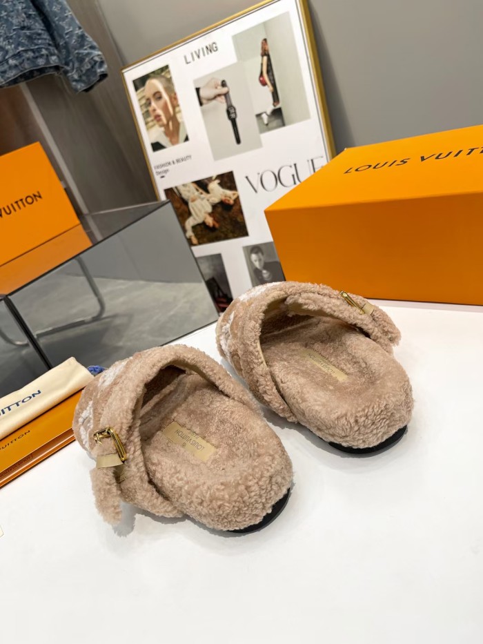 Louis Vuitton PASEO FLAT COMFORT MULE shoes LV002