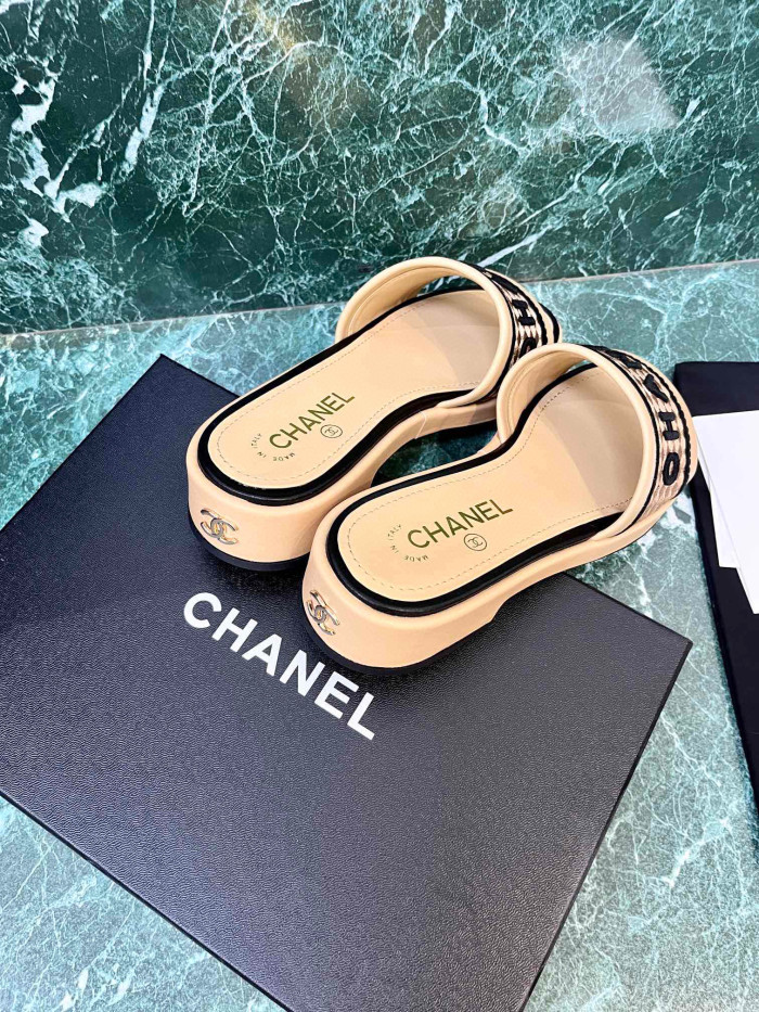 Chanel 电秀拖鞋061