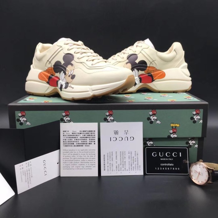 Gucci Rhyton Sneaker shoes 2