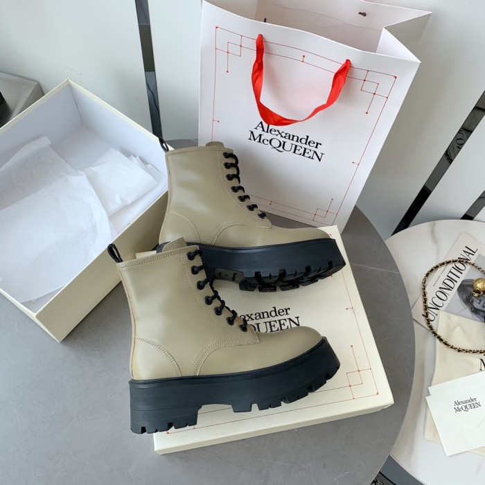 Alexander MCQueen shoes high-top with shoelace 001