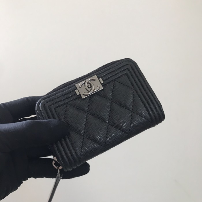 CHANEL BOY CHANEL ZIPPED COIN PURSE