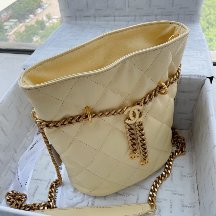chanel1053PYD081 bucket bag