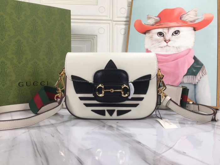 GUCCI ＆ Adidas horsebit mini bag 658574