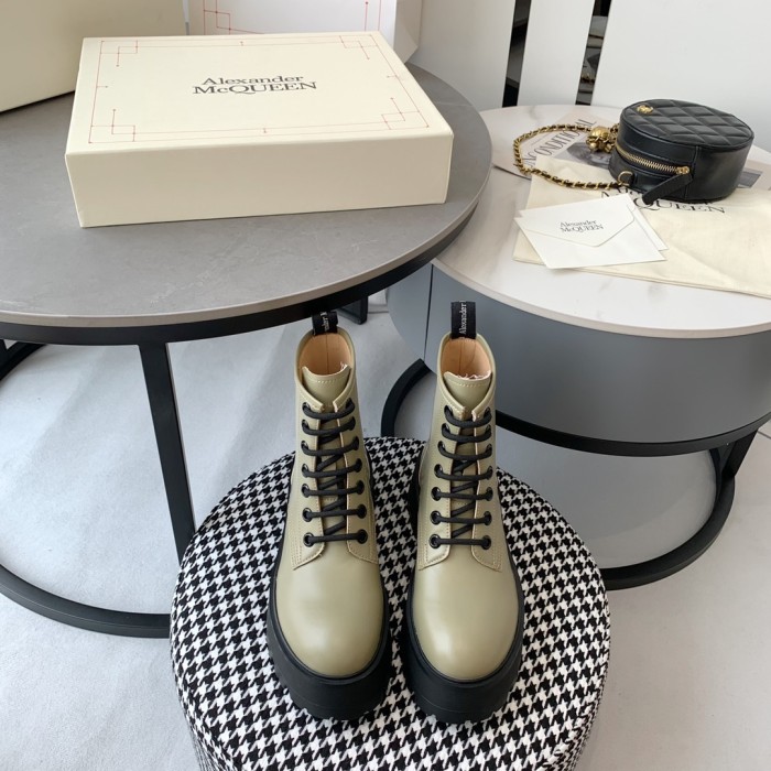Alexander MCQueen shoes high-top with shoelace 001