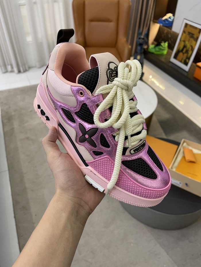 Louis Vuitton DIY LV TRAINER SNEAKER shoes 14 color LV011