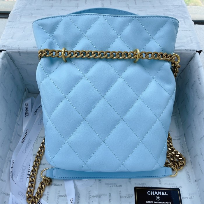 chanel1053PYD081 bucket bag