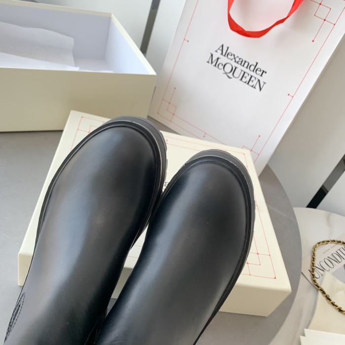 Alexander MCQueen shoes high-top no shoelace 001