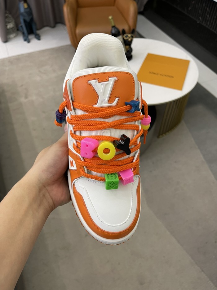 Louis Vuitton DIY LV TRAINER SNEAKER shoes 14 color LV011