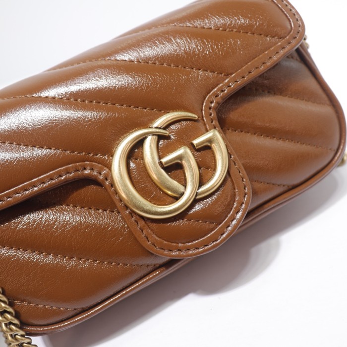 GUCCI Marmont matelassé shoulder bag