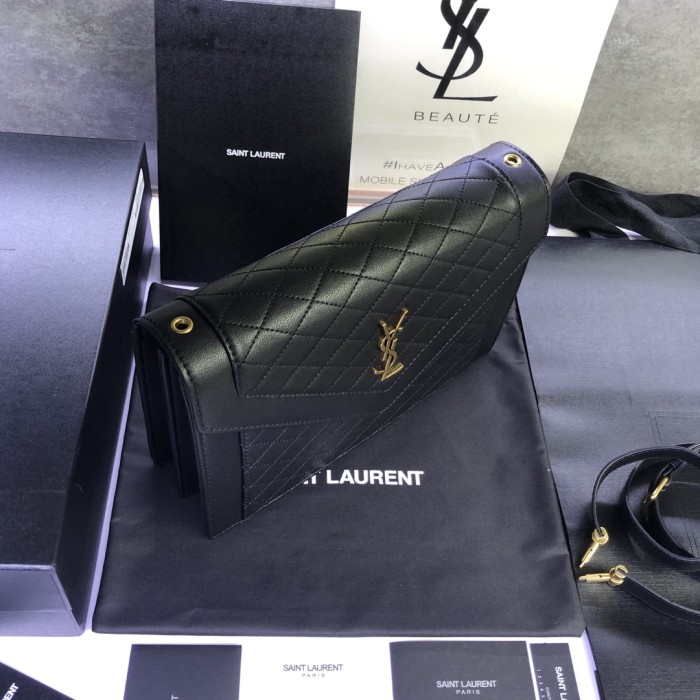 YSL GABY SATCHEL IN QUILTED LAMBSKIN