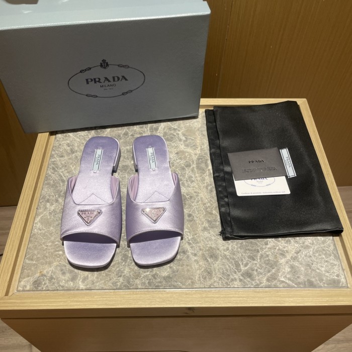 Prada shoes flat bottom 1.5CM sandal 005