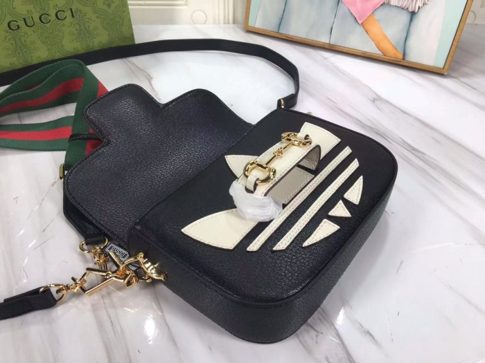 GUCCI ＆ Adidas horsebit mini bag 658574