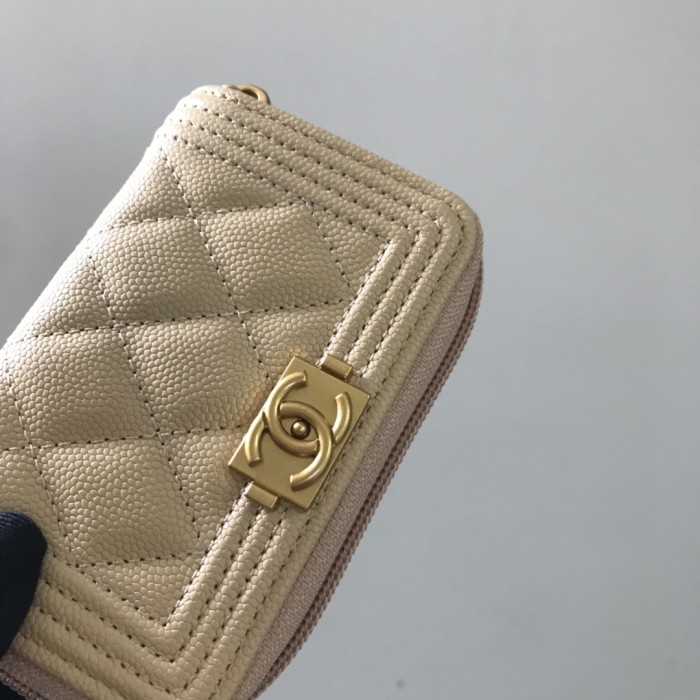 CHANEL BOY CHANEL ZIPPED COIN PURSE