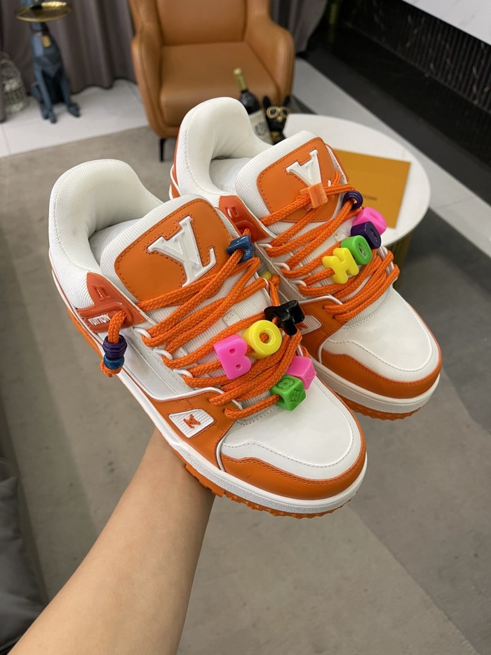 Louis Vuitton DIY LV TRAINER SNEAKER shoes 14 color LV011