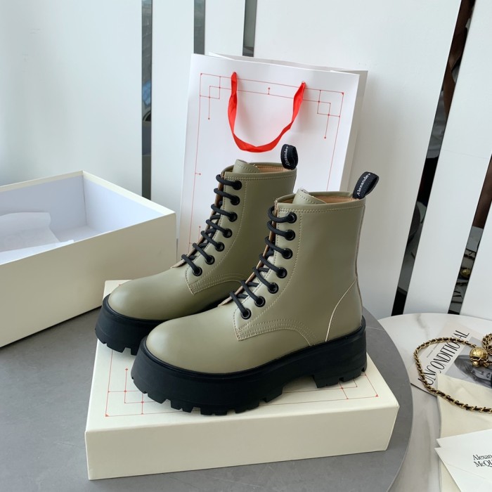 Alexander MCQueen shoes high-top with shoelace 001