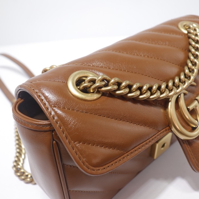 GUCCI Marmont matelassé shoulder bag