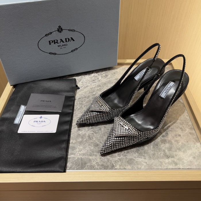Prada shoes 9CM high heels PD008