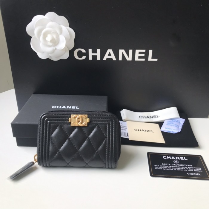 CHANEL BOY CHANEL ZIPPED COIN PURSE