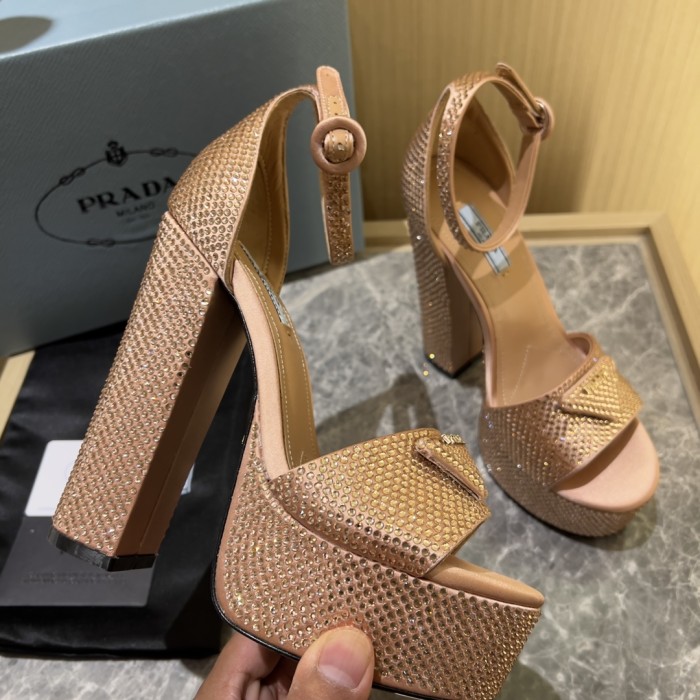 Prada shoes Diamond high heels 14CM PD006