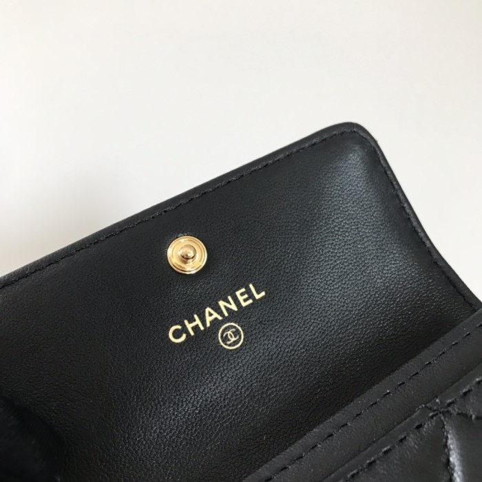 CHANEL 19 FLAP CARD HOLDER