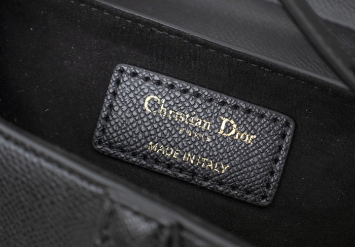 Dior Saddle bag Grained 19.5cm 6666