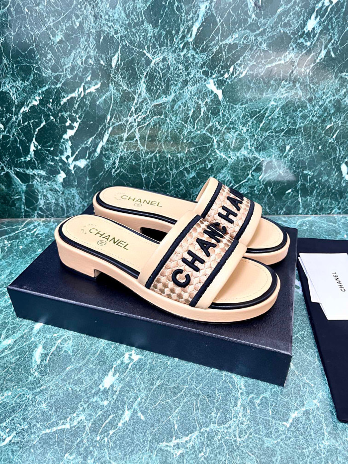 Chanel 电秀拖鞋061