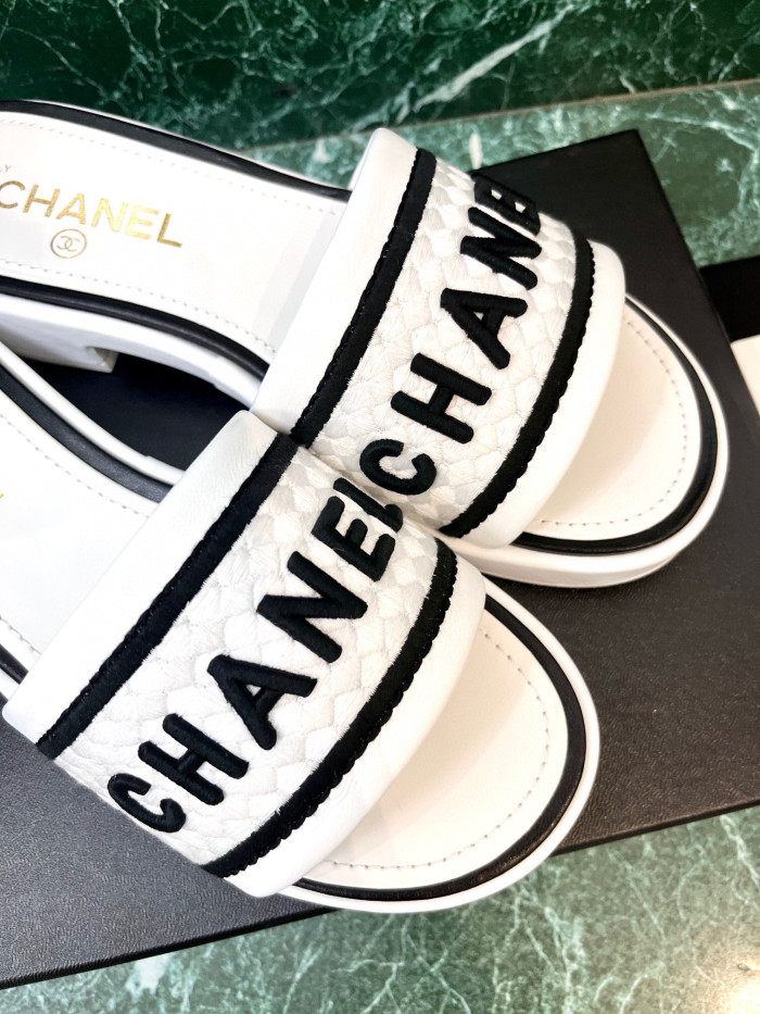 Chanel 电秀拖鞋061