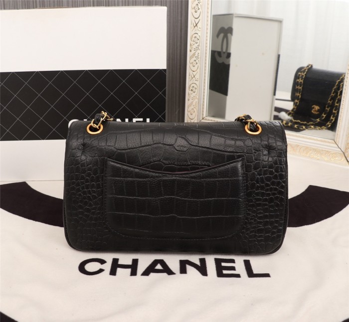 chanel1112PYD042 Crocodile pattern