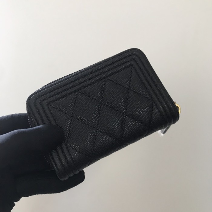 CHANEL BOY CHANEL ZIPPED COIN PURSE