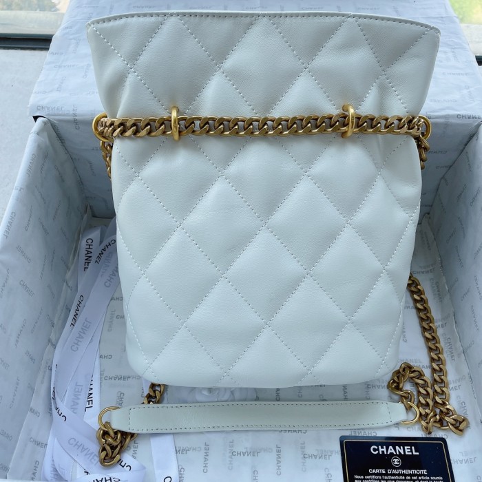chanel1053PYD081 bucket bag