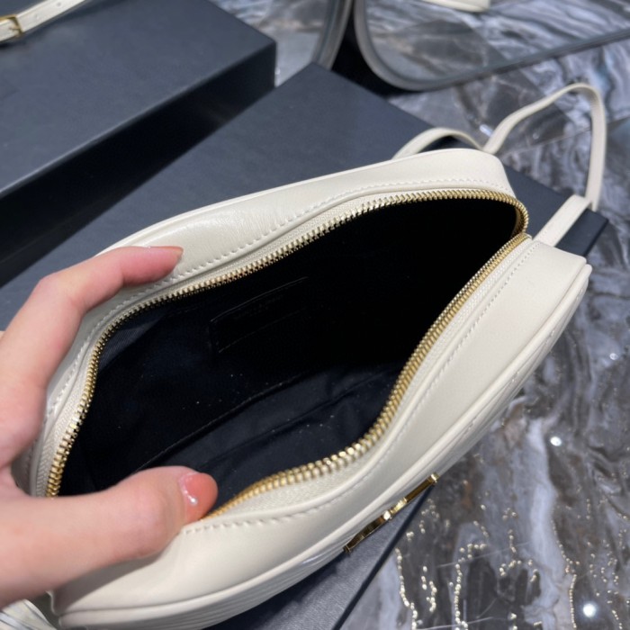 YSL LOU CAMERA BAG IN QUILTED LEATHER