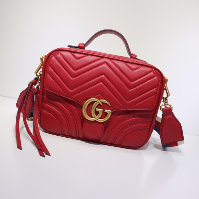 GUCCI Marmont Cross Body Bag 25cm 498100