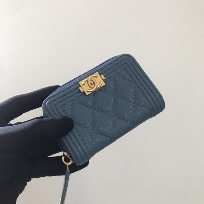 CHANEL BOY CHANEL ZIPPED COIN PURSE