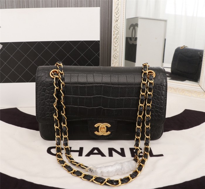 chanel1112PYD042 Crocodile pattern