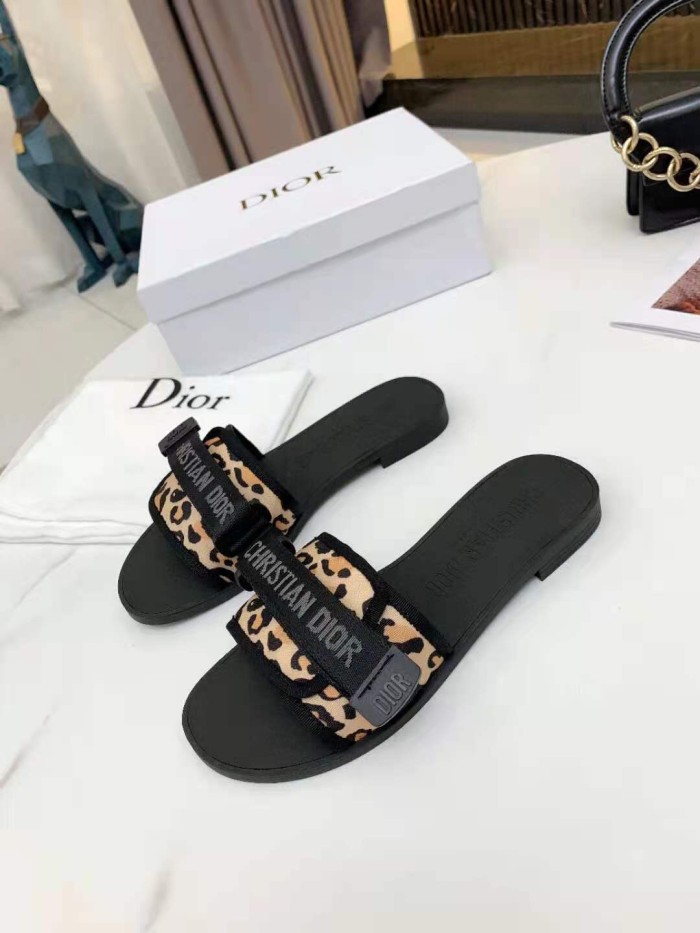 Dior 魔术贴拖鞋051