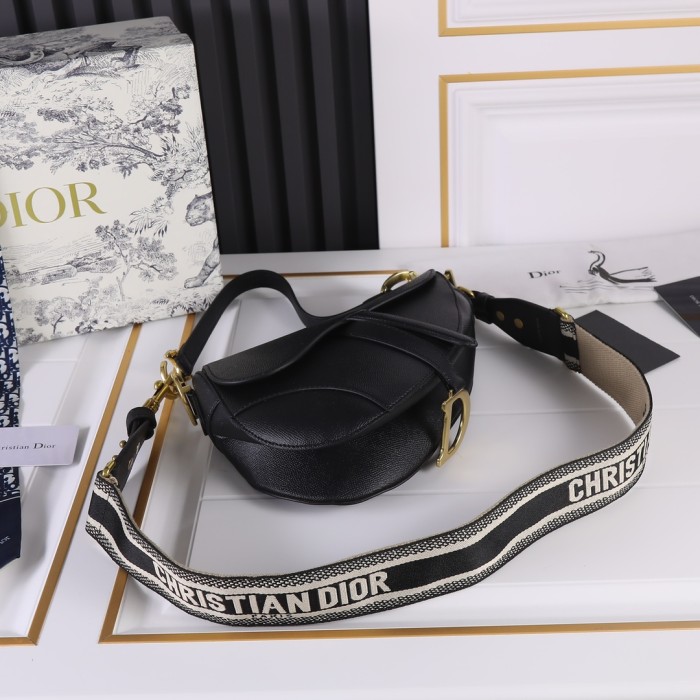 Dior Saddle bag Grained 25.5cm 6666