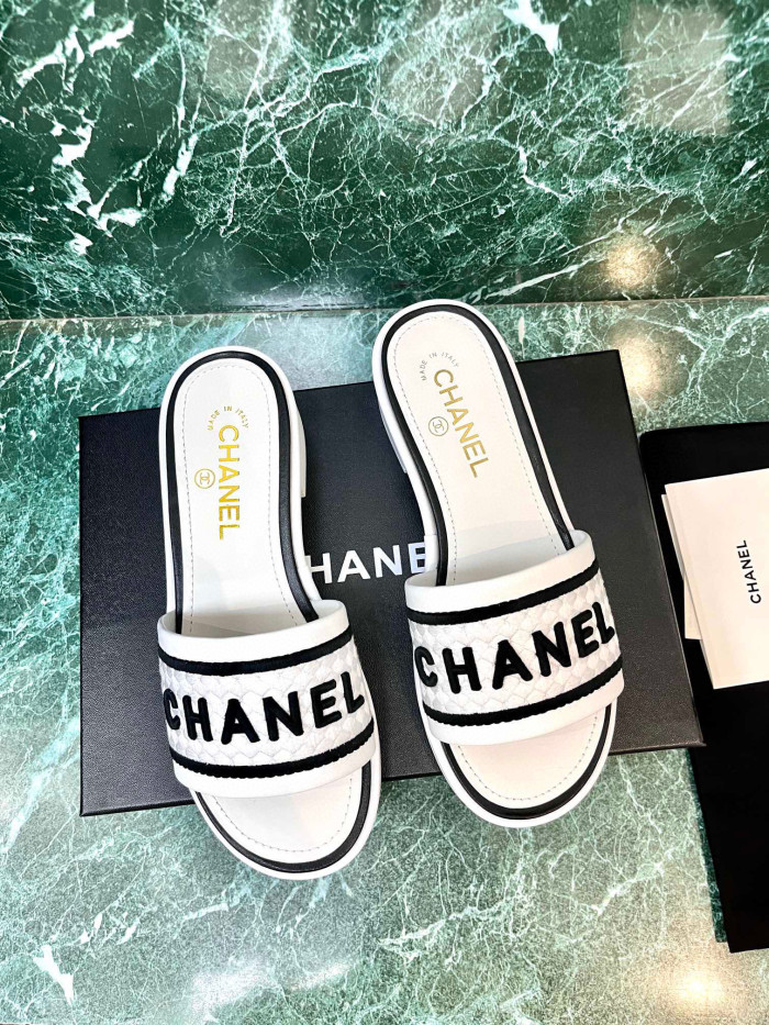 Chanel 电秀拖鞋061