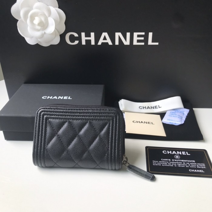 CHANEL BOY CHANEL ZIPPED COIN PURSE