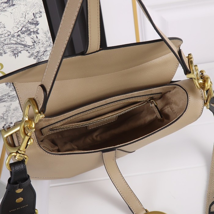 Dior Saddle bag Grained 25.5cm 6666