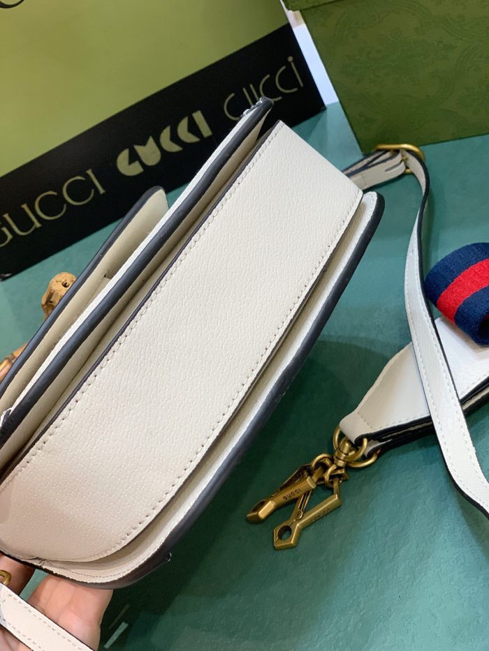 Gucci Bamboo 1947 medium top handle bag 675797 21cm
