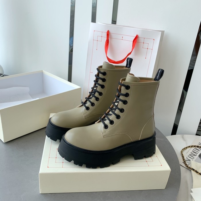 Alexander MCQueen shoes high-top with shoelace 001